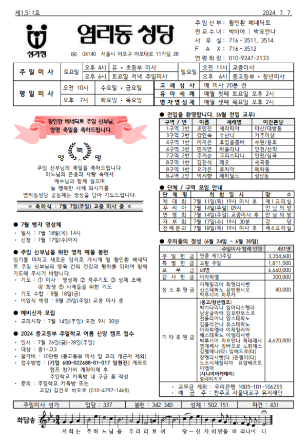 연중 제14주일