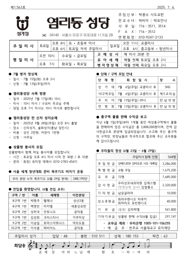 연중 제14주일